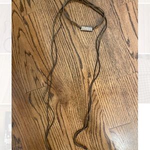 Brown Suede Wrap Bracelet/Necklace